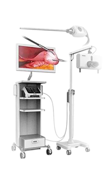 Doctor reviewing scan reports with patient before surgery