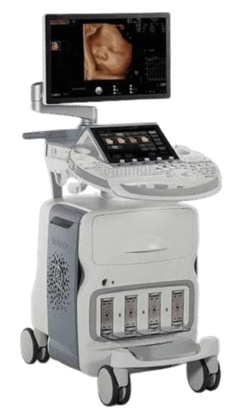 : 3D 4D ultrasound machine used for fetal imaging